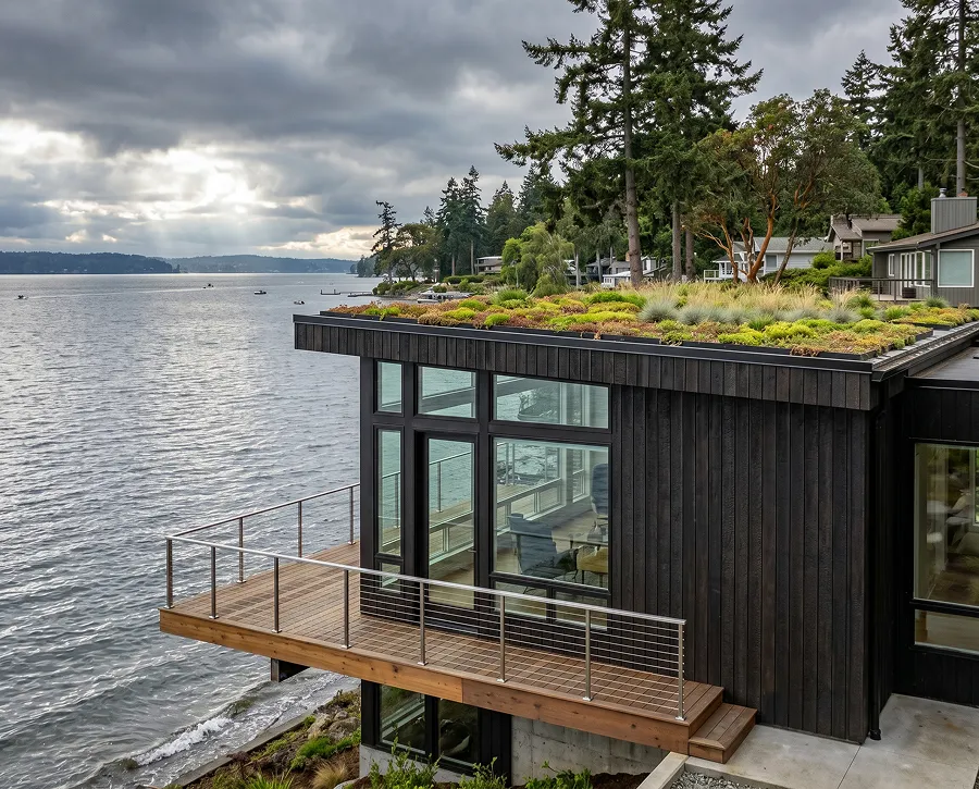 Sun-filled coastal home addition
