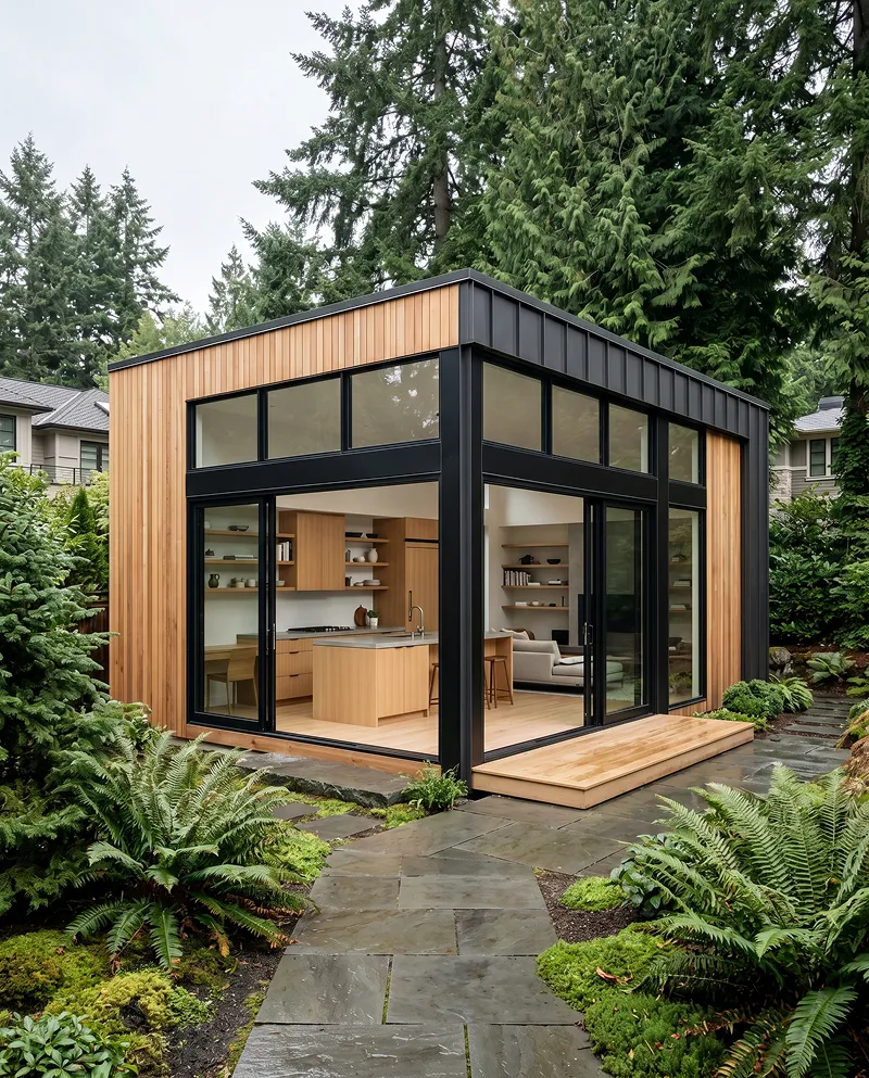 Room addition — second-story addition blended with home structure