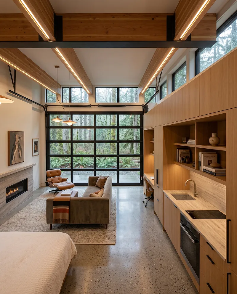 ADU construction — accessory dwelling unit interior