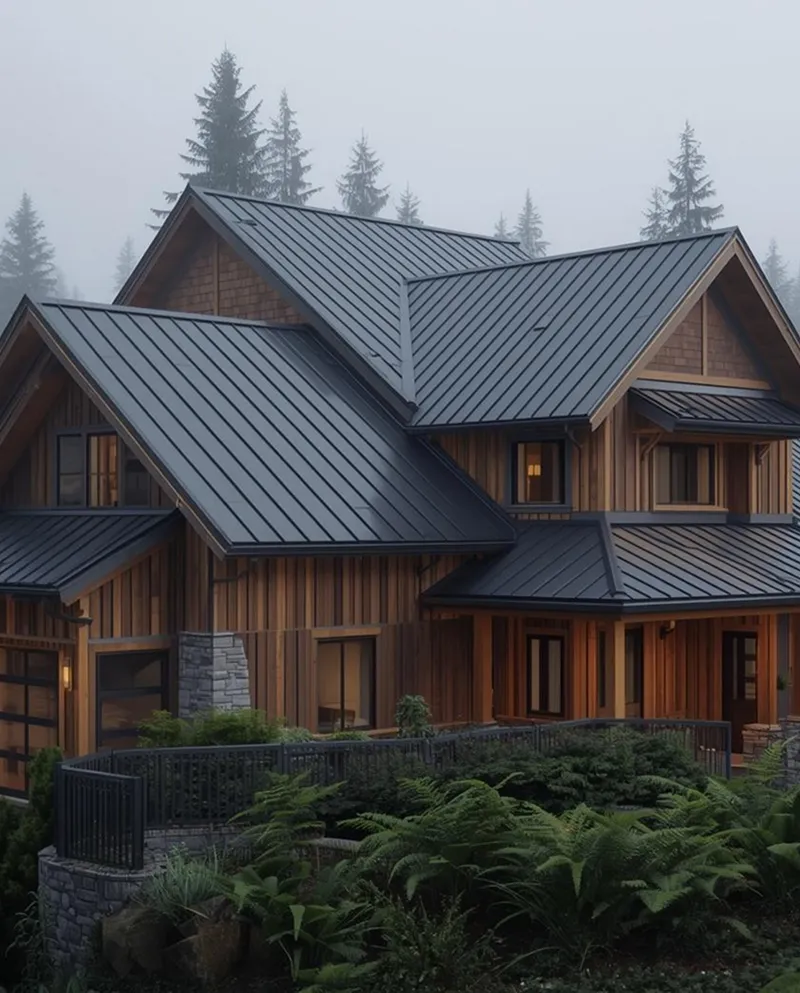 Architectural blueprint and craftsmanship details