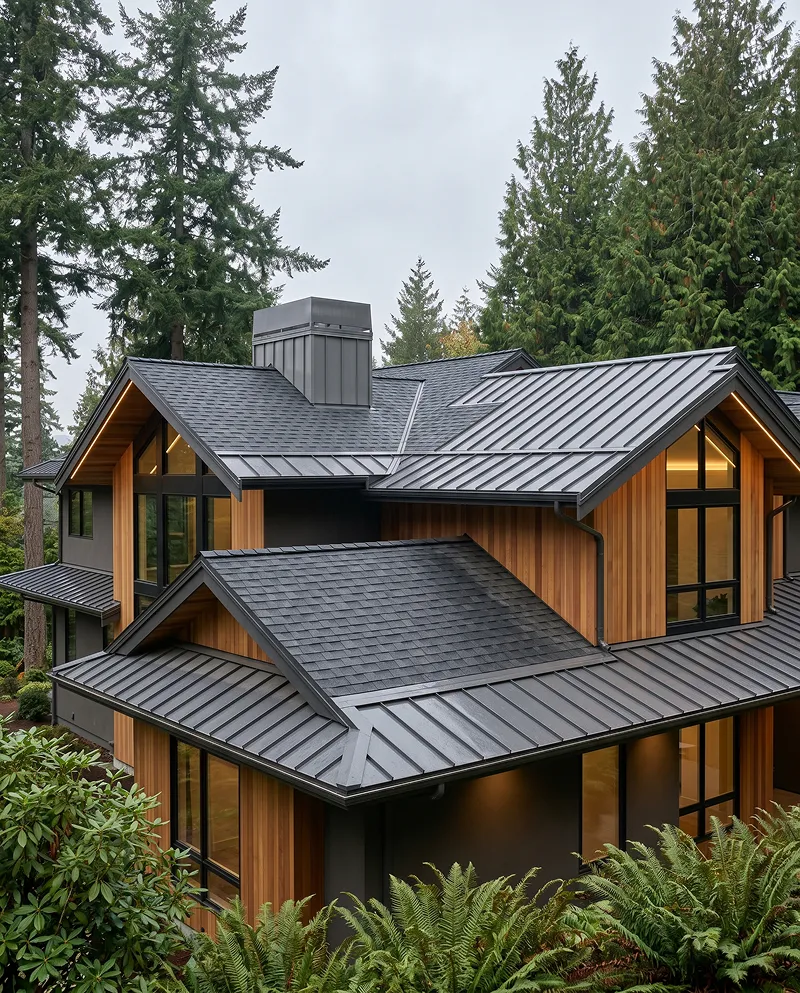 Architectural blueprint and craftsmanship details