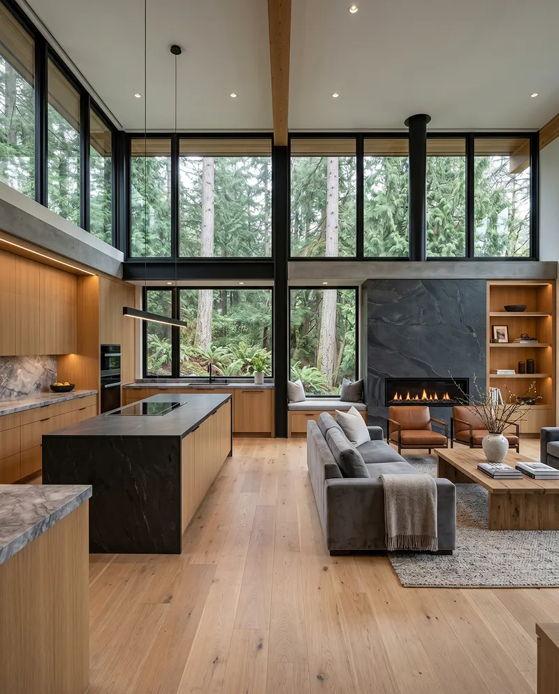 San Diego coastal architecture — a remodeled property in Pacific Beach