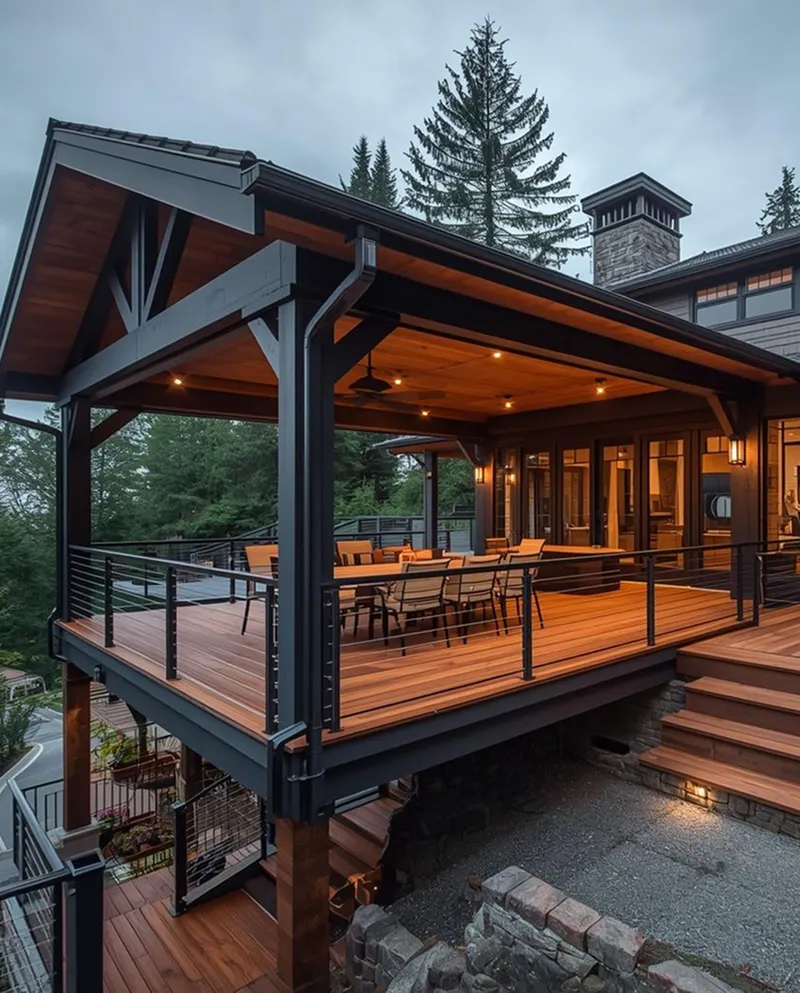 Architectural blueprint and craftsmanship details