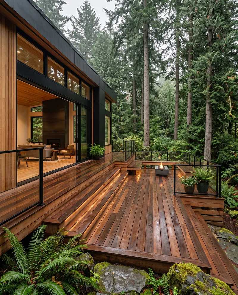 Whole-house remodel — opened floor plan and structural reframing