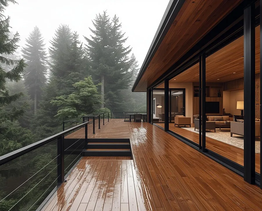 Flawless flooring transitions in a remodeled space