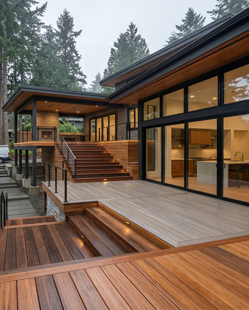 Architectural blueprint and craftsmanship details
